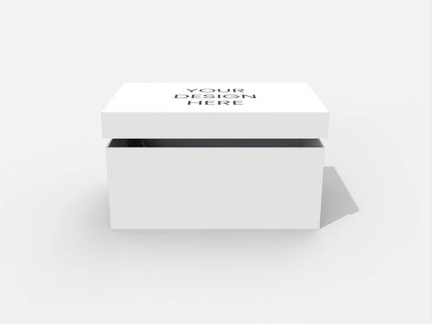 Box with lid luxury box rigid box mockup 366012
