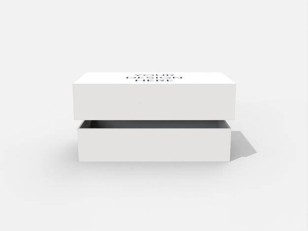 Box with lid luxury box rigid box mockup 366010