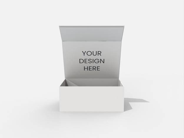 Luxury box rigid box magnetic box mockup 360130