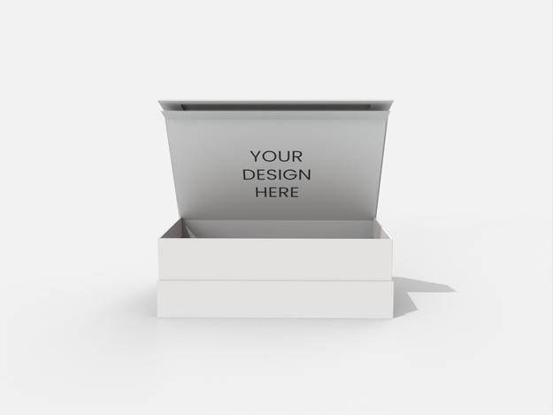 Shoulder box neck box luxury box mockup 360120