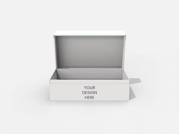 Luxury box rigid box magnetic box mockup 360090