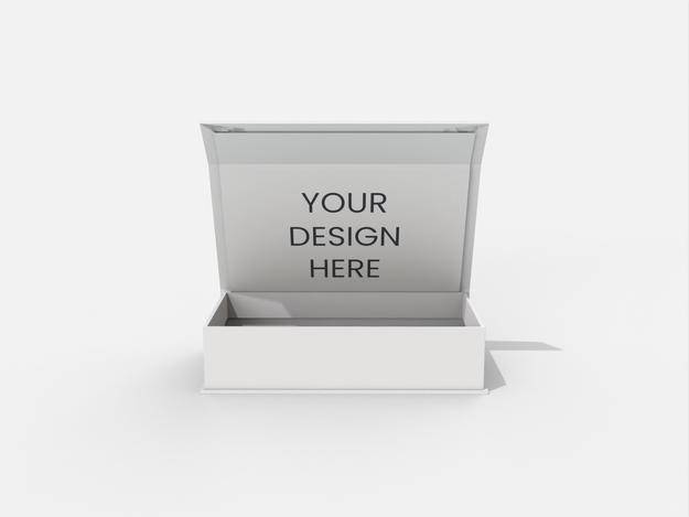 Luxury box rigid box magnetic box mockup 361010