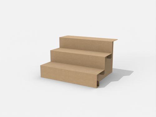 Three-tier step insert mockup 317020