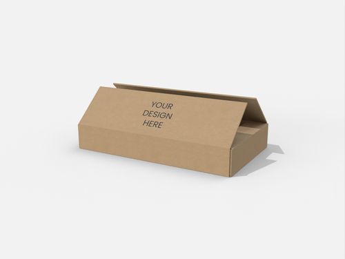 Cardboard box mockup 205011