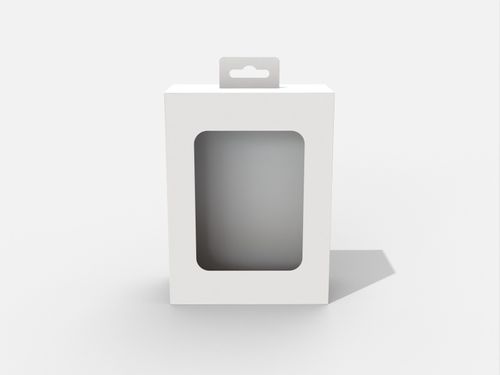Tuck end box variations with window dust-proof mockup 110361