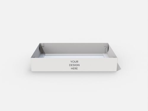 Tray boxes angled display mockup 120170