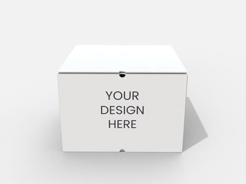 Tray boxes ribbon holes glue-free mockup 120260