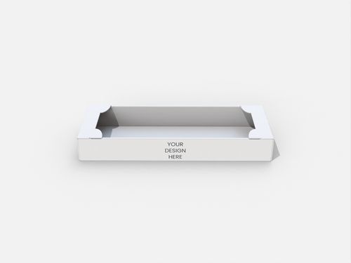 Tray box with ventilation holes paper tray boxes mockup 120270