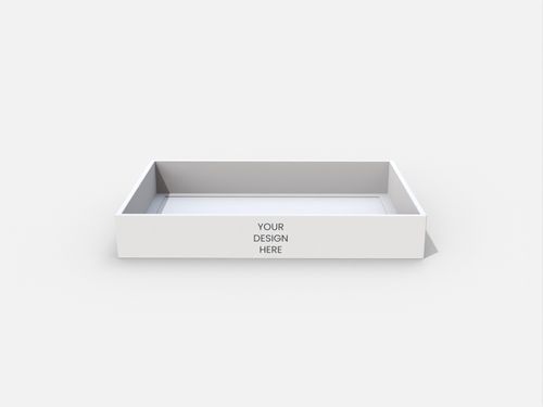 Tray boxes four folds display mockup 120360