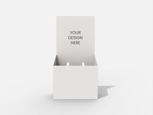 Display boxes/stands triangle stands mockup 170180