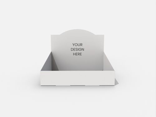 Display boxes/stands thicken bevel mockup 171411