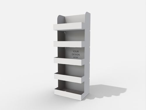 Display boxes/stands five floors mix & match mockup 175020