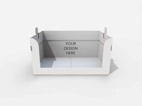 Display boxes multi-layer counter display mockup 175130