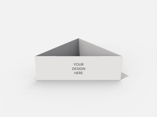 Triangle boxes polygonal mockup 180010