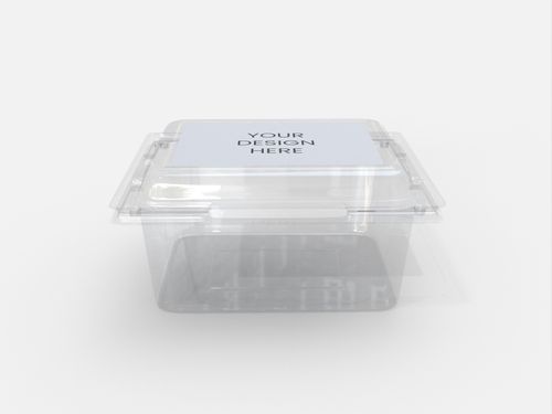 Containers plastic boxes food storage mockup 501200