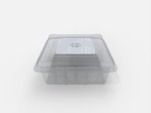 Food container disposable plastic boxes food storage mockup 501290