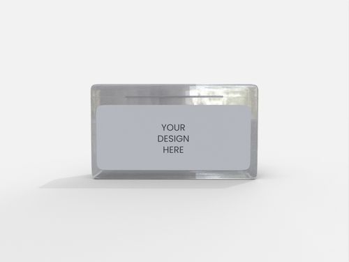 Plastic boxes label product mockup 501960