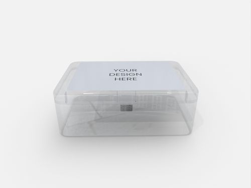 Plastic boxes container box mockup 505640