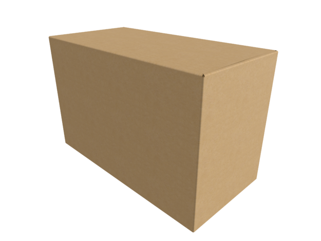 Bottomless cardboard box mockup 201015